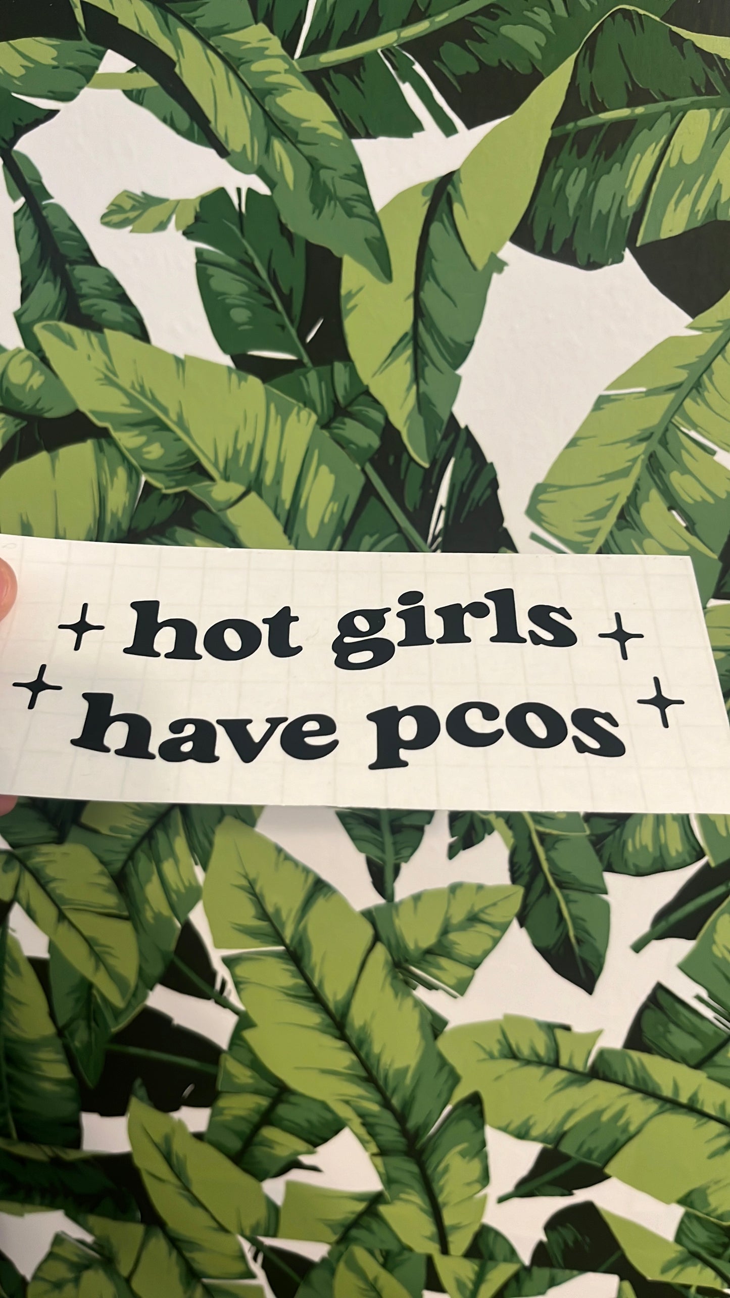 PCOS decal
