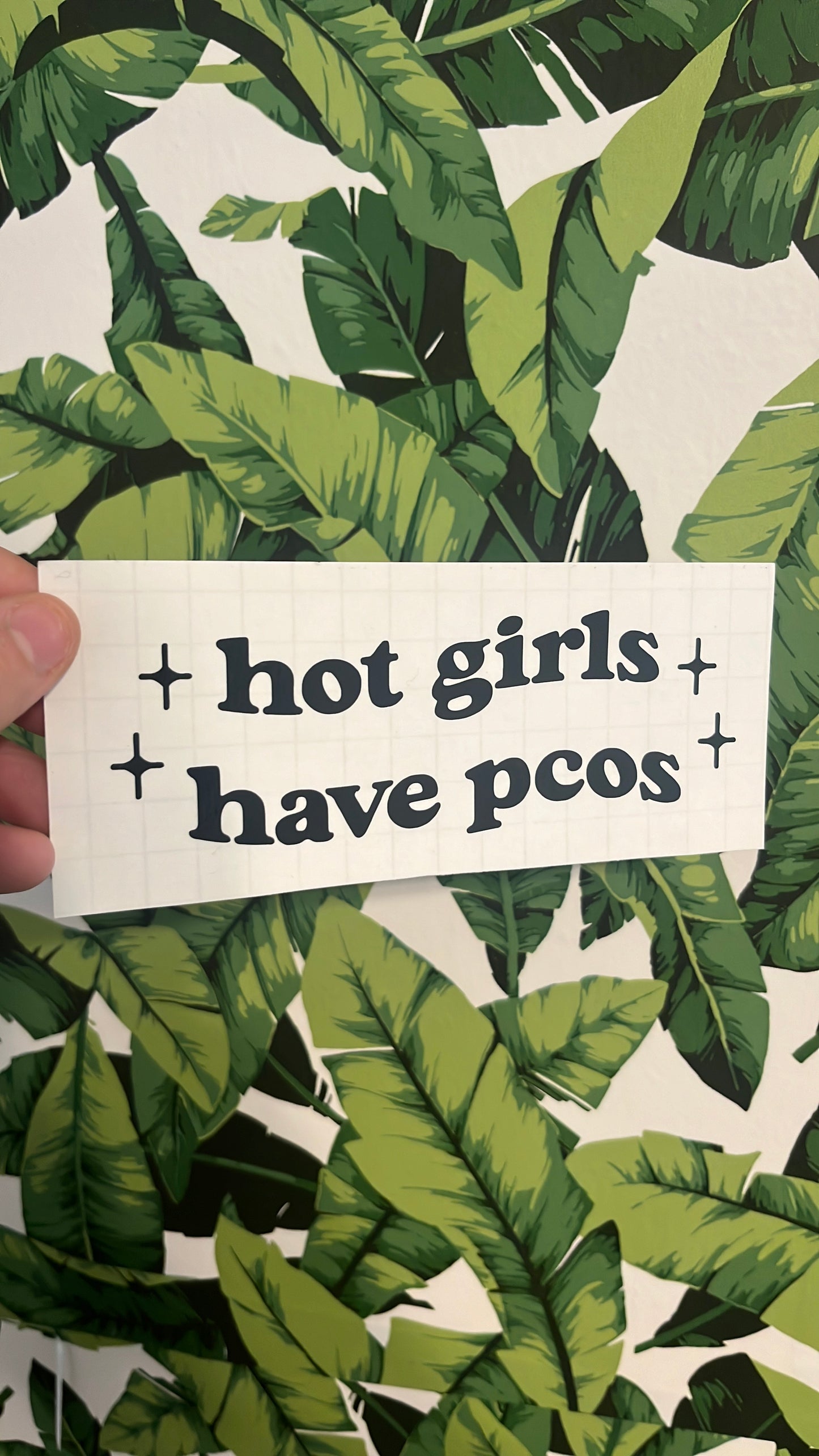 PCOS decal