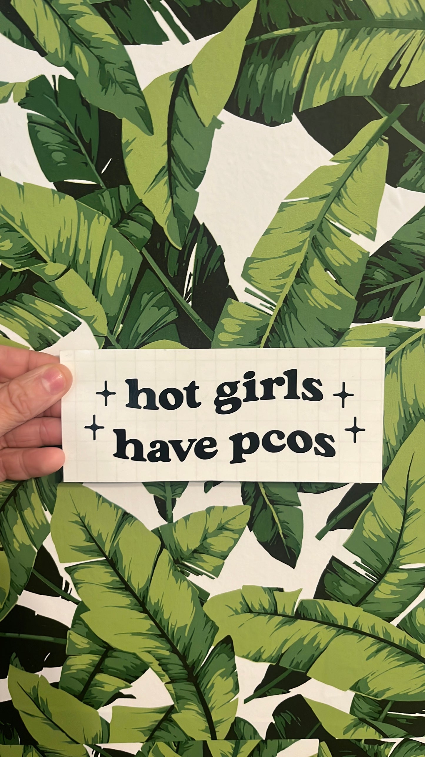 PCOS decal